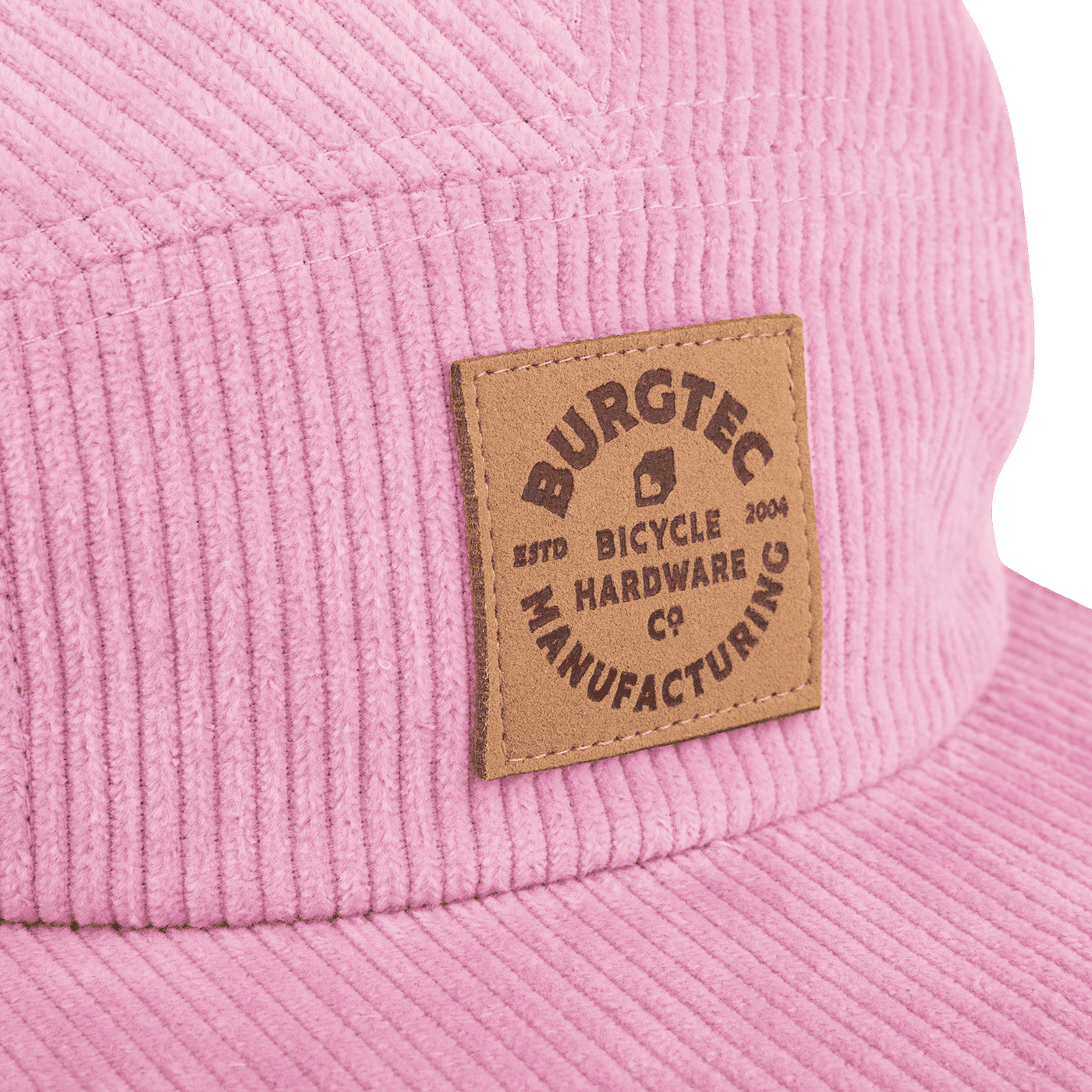 Cappello BURGTEC BANDIT CORDUROY FIVE PANEL Rosa chiaro
