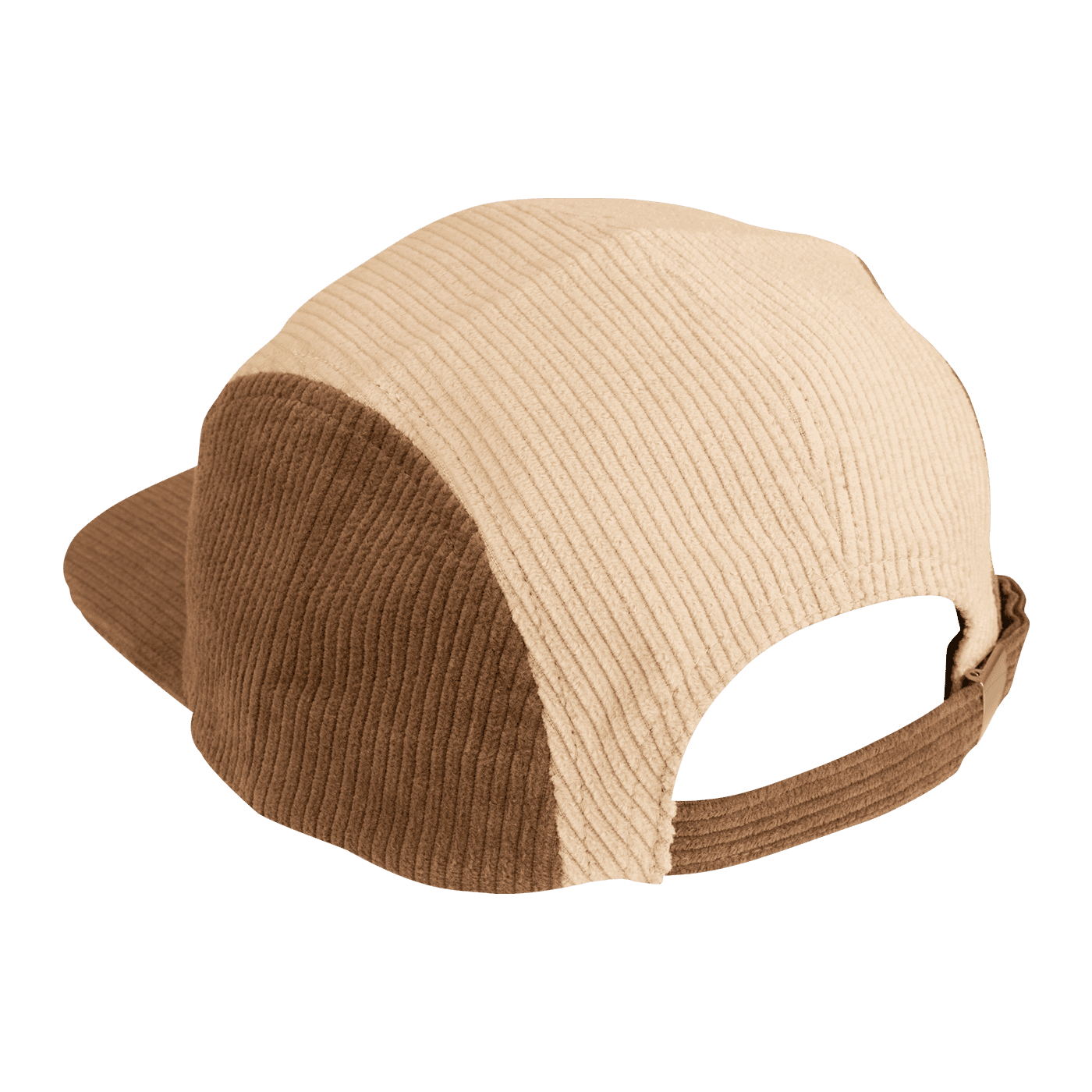 Cappello BURGTEC BANDIT CORDUROY FIVE PANEL Beige/Brown