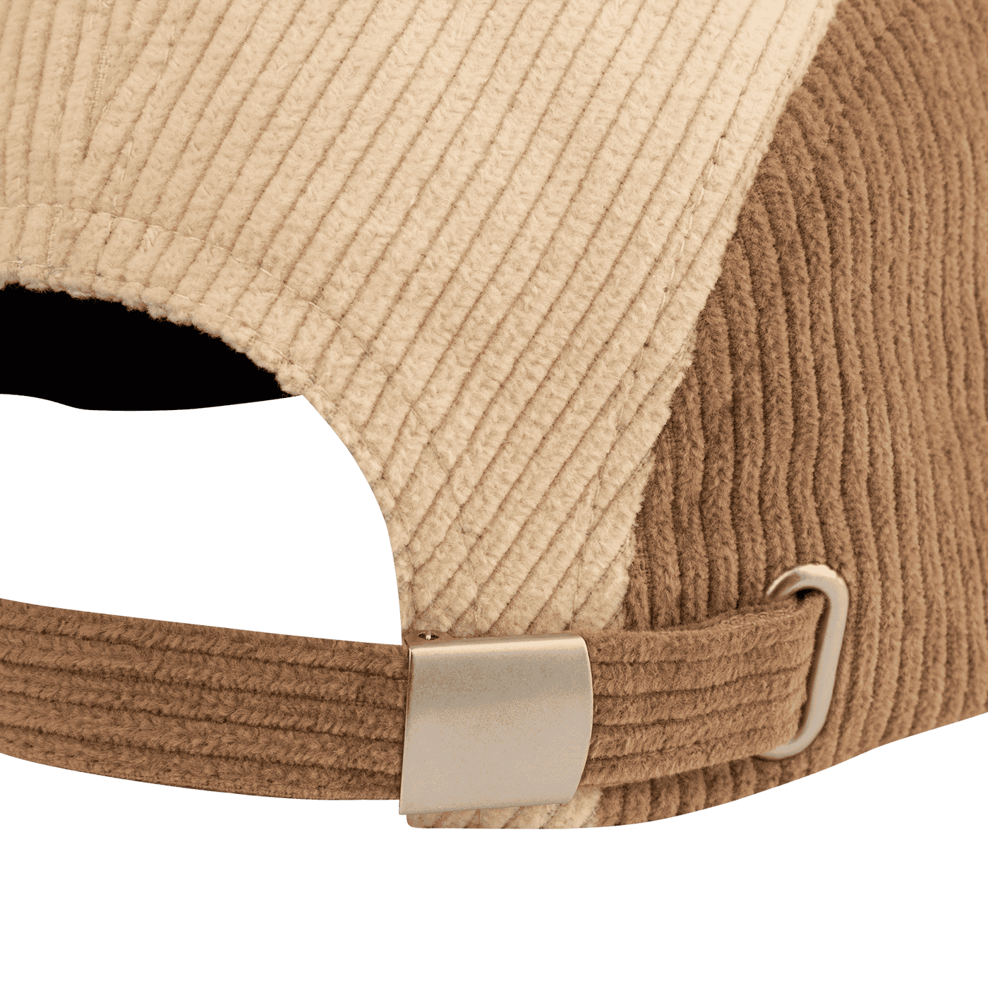 Cappello BURGTEC BANDIT CORDUROY FIVE PANEL Beige/Brown