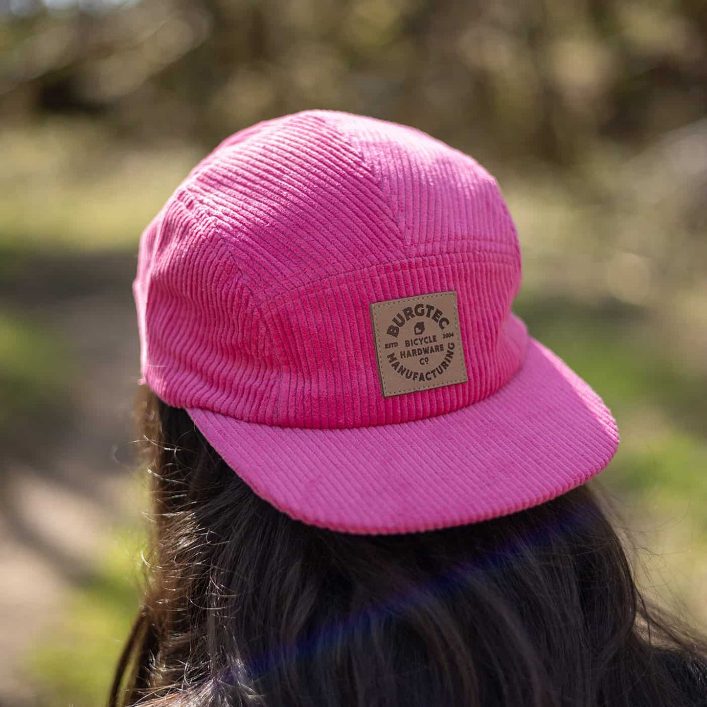 Cappello BURGTEC BANDIT CORDUROY FIVE PANEL Rosa Toxic Barbie