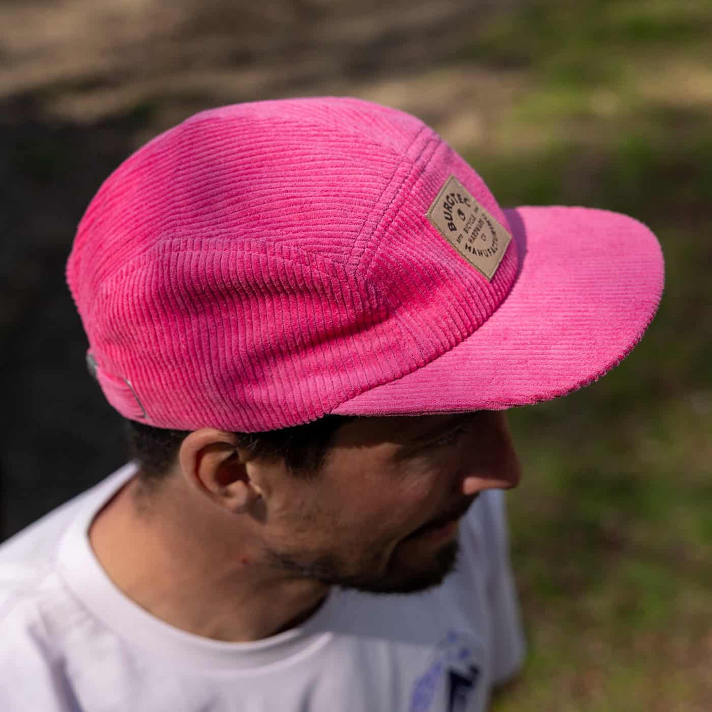 Cappello BURGTEC BANDIT CORDUROY FIVE PANEL Rosa Toxic Barbie