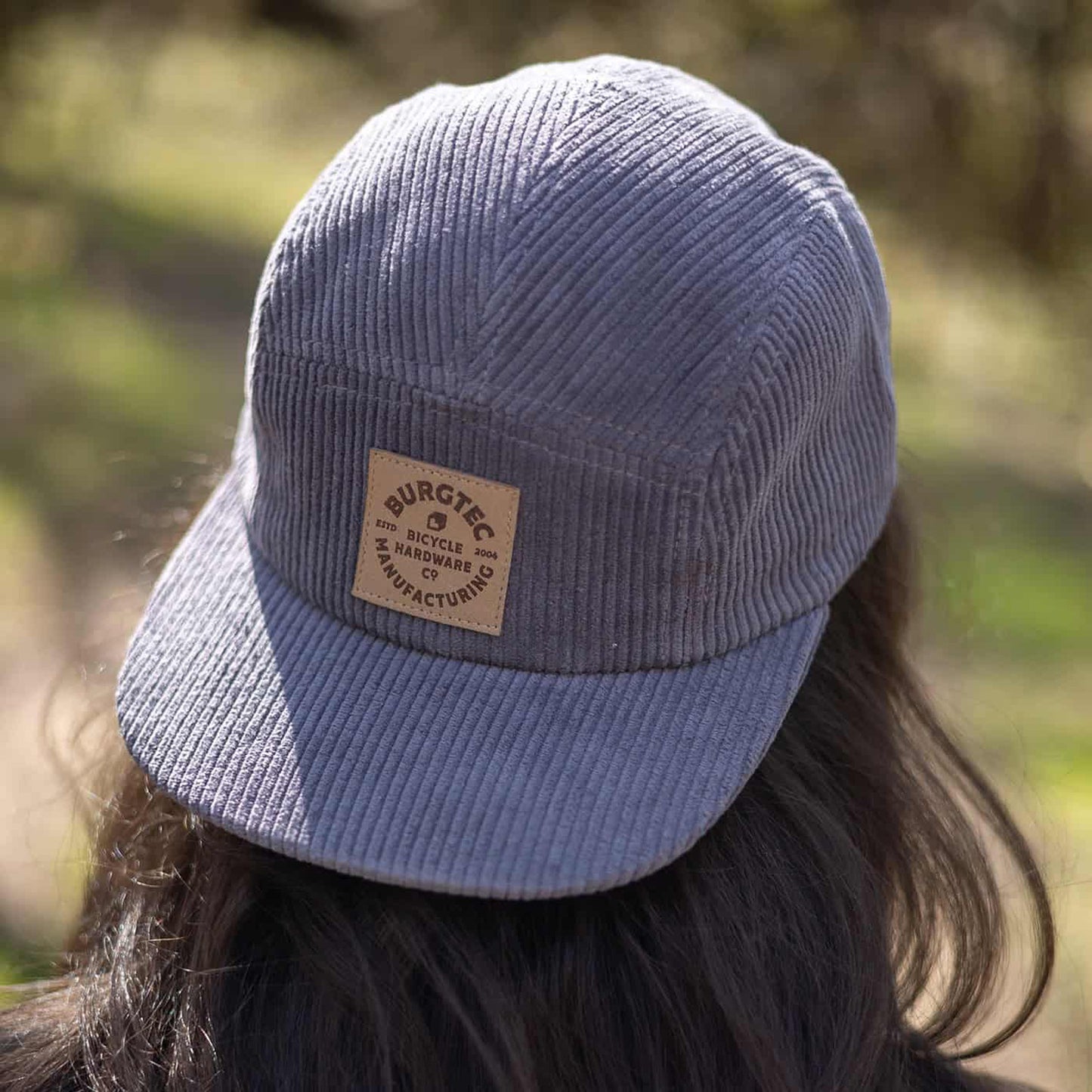 Cappello BURGTEC BANDIT CORDUROY FIVE PANEL Grigio