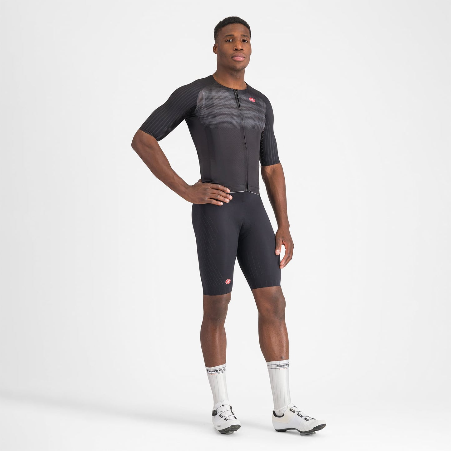 Maglia a maniche corte CASTELLI AERO RACE 8S Nero