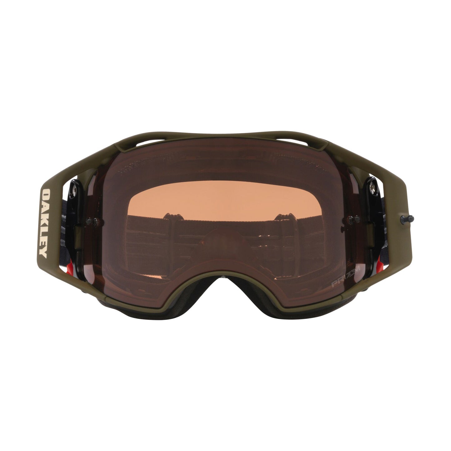OAKLEY AIRBRAKE MTB Maschera mimetica Dark Brush Prizm Mx Bronzo