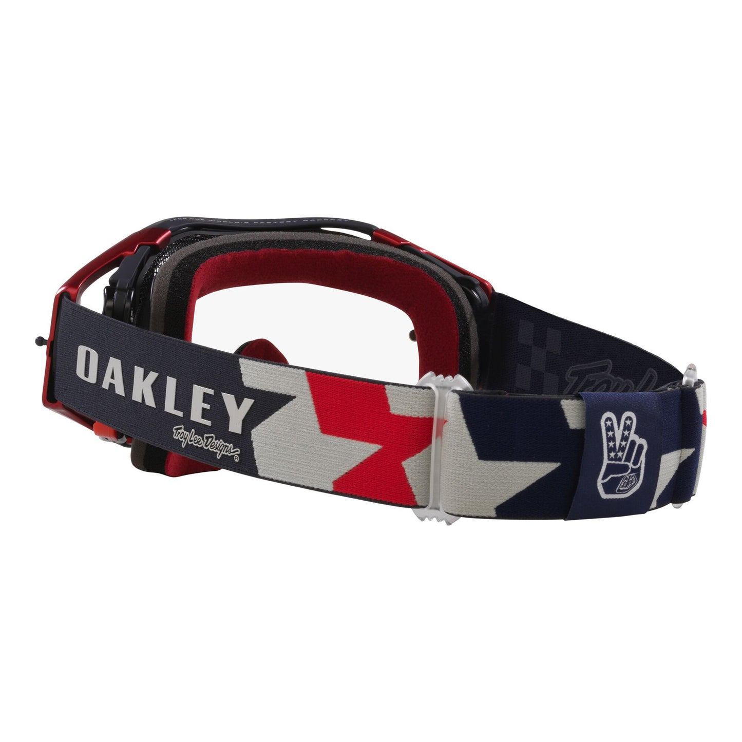 Occhiali OAKLEY Airbrake MTB TLD RWB STARS Clear