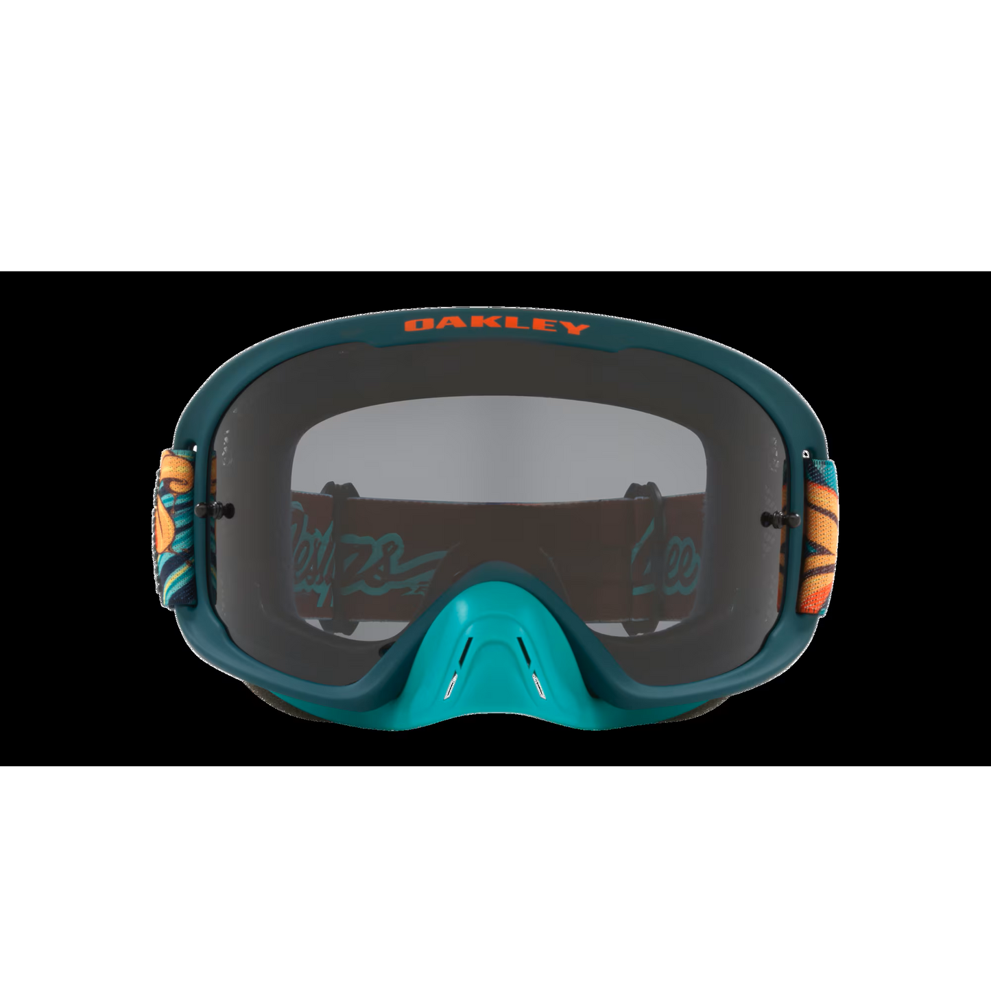 OAKLEY O FRAME 2.0 Occhiale MTB TLD Verde Grigio Scuro Schermo
