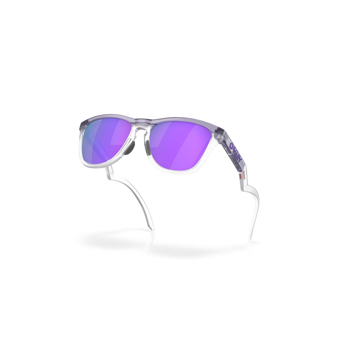 Occhiali OAKLEY FROGSKINS HYBRID Matte Trans lilla/clear Prizm Violet