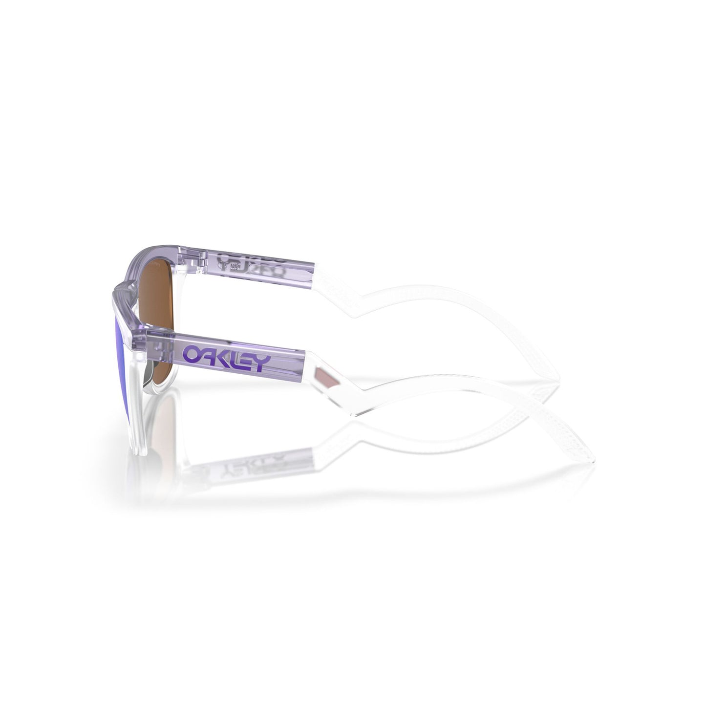 Occhiali OAKLEY FROGSKINS HYBRID Matte Trans lilla/clear Prizm Violet