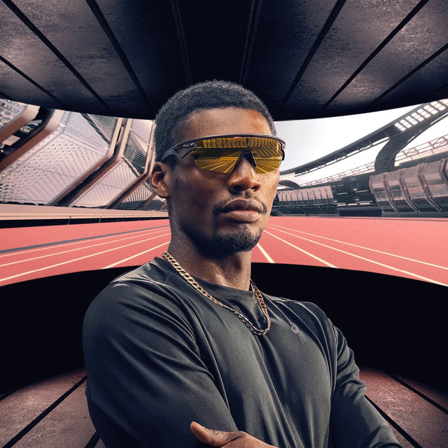 OAKLEY SPHAERA Carbon Matt 24K Polarizzato - 0OO9403-0436