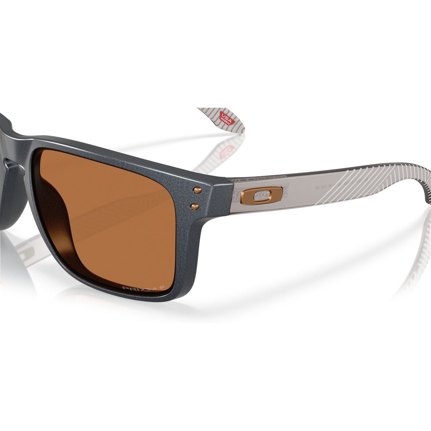 OAKLEY HOLBROOK XL Occhiali polarizzati in acciaio blu Prizm Bronze