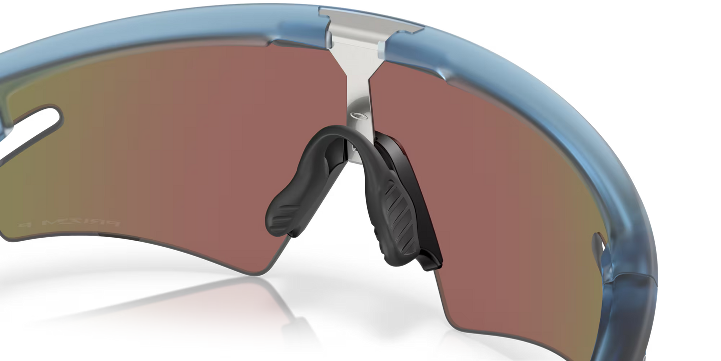 OAKLEY SPHAERA SLASH Opaco Pietra Trasparente Prizm Zaffiro Lente Polarizzata - OO9499-0336