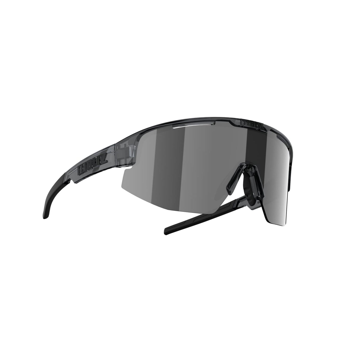 BLIZ MATRIX Occhiali da vista Crystal Black Smoked Argento Lens