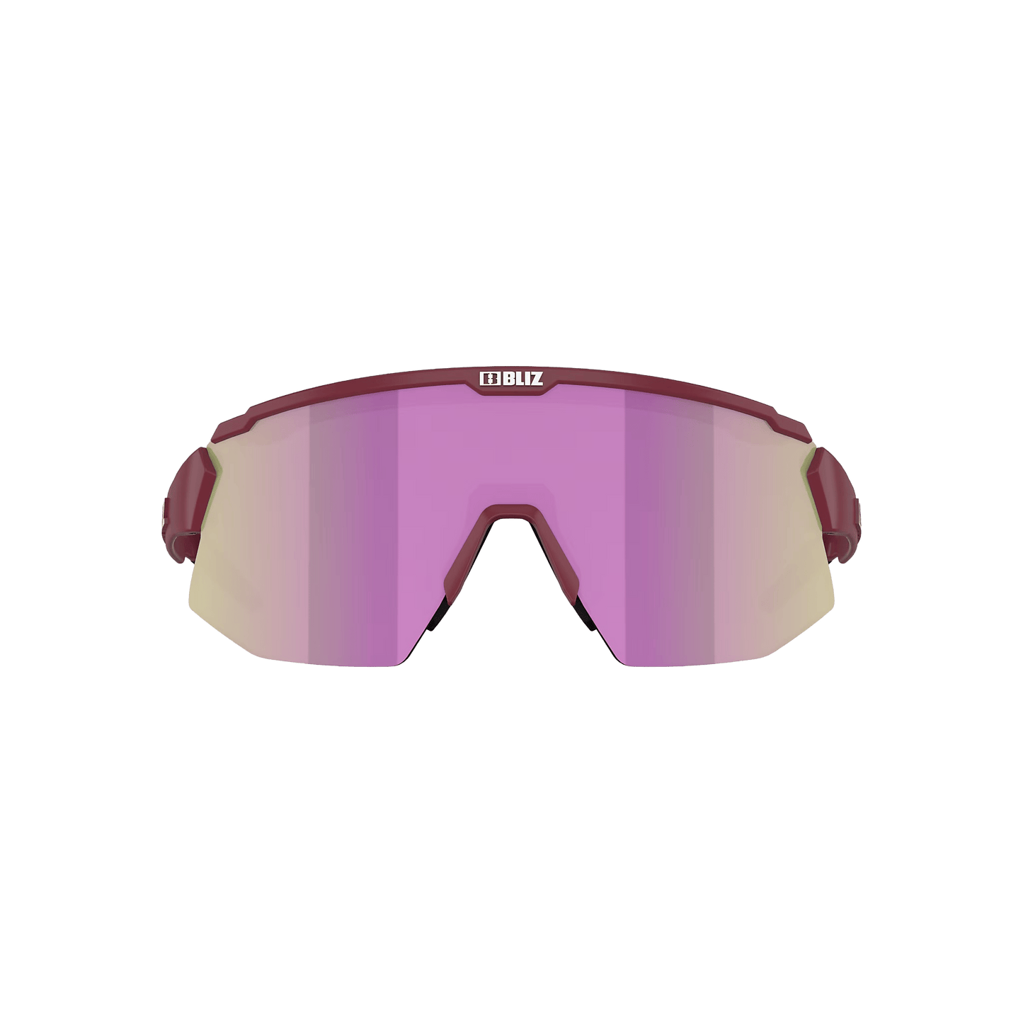BLIZ BREEZE SMALL Occhiali da sole Bordeaux Lente marrone/rosa