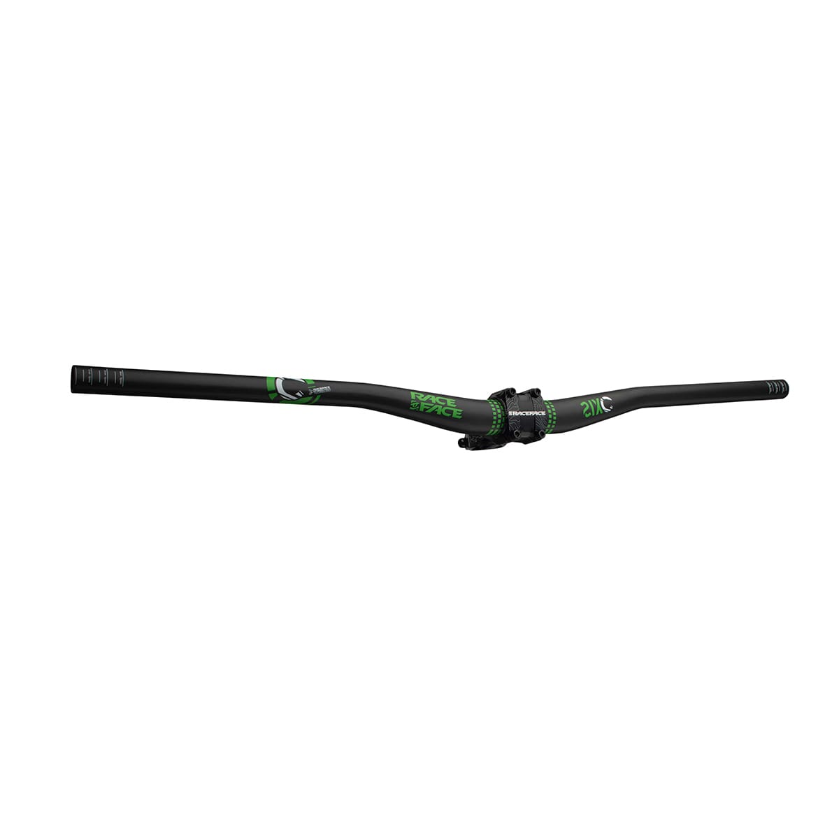 Rialzo manubrio in carbonio RACE FACE SIXC 19mm 785mm Verde