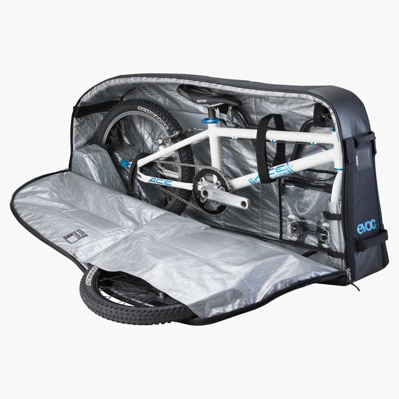 EVOC BIKE TRAVEL BAG Borsa da trasporto per bici BMX Nero