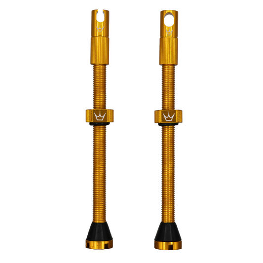 PEATY'S x Chris King MK2 Presta 80 mm Valvole Tubeless (x2) Oro