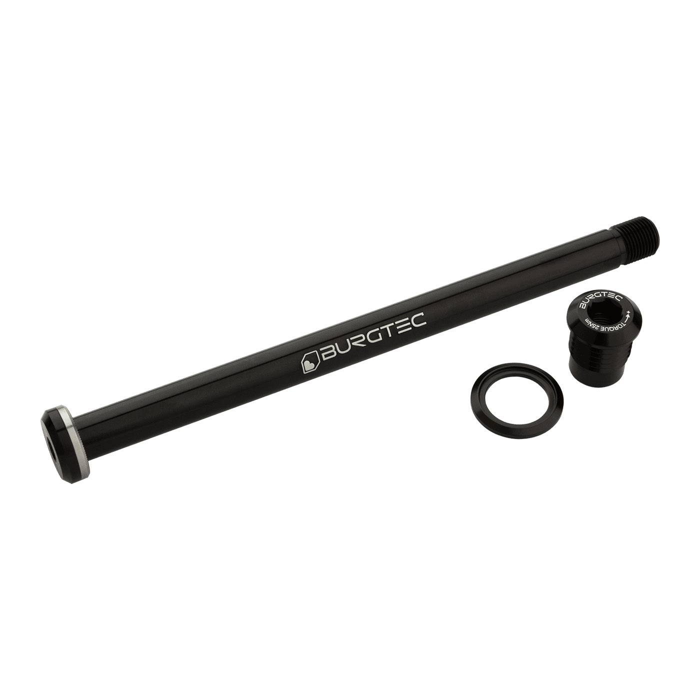 BURGTEC Assale ruota posteriore 174 mm per telaio Yeti nero