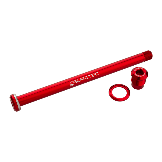 BURGTEC Assale ruota posteriore 174 mm per telaio Yeti rosso