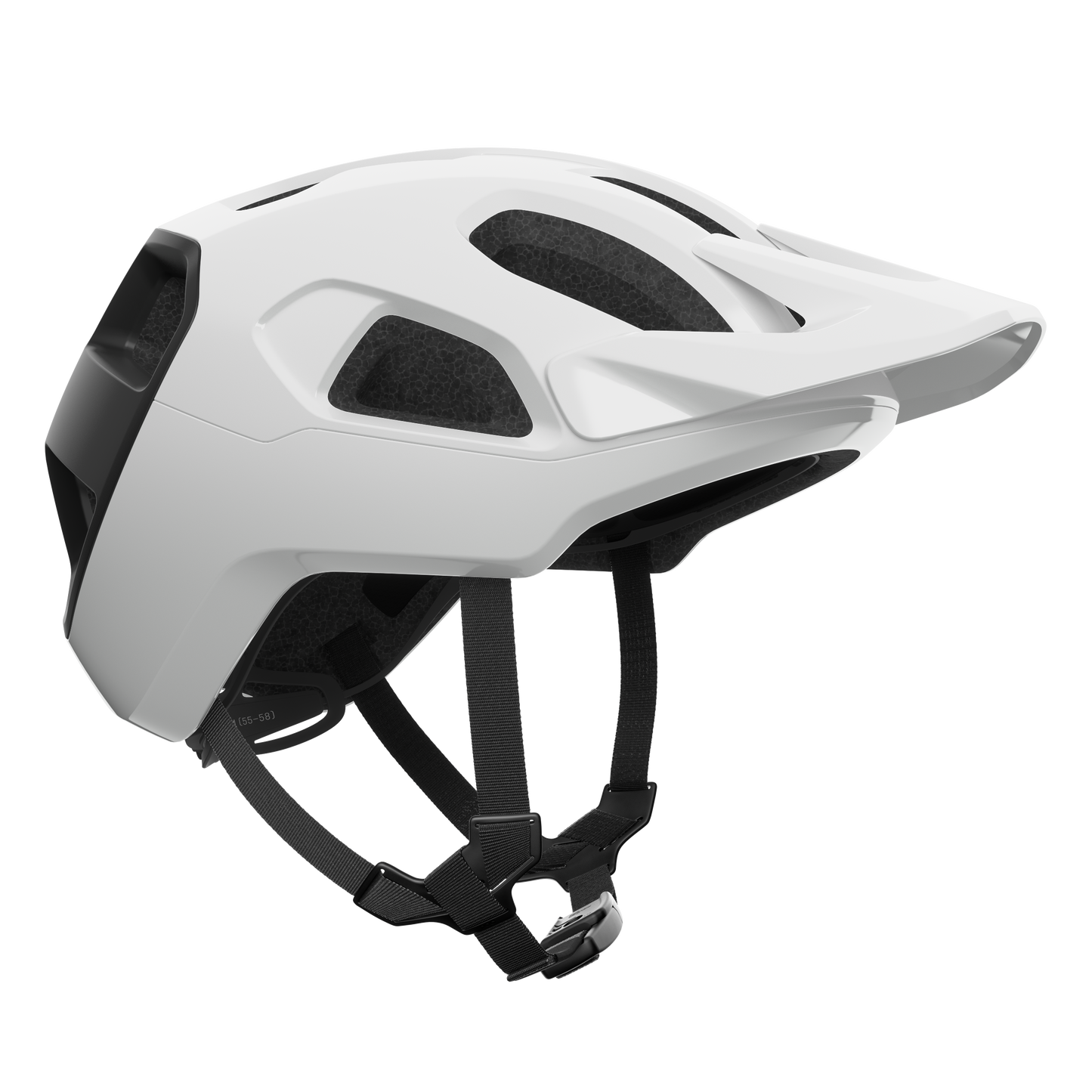 POC CULARIS Casco MTB Bianco/Nero Opaco