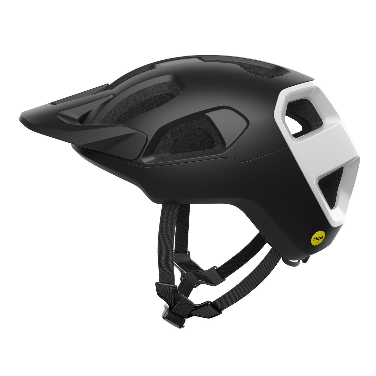 POC CULARIS Casco MTB Nero Opaco/Bianco