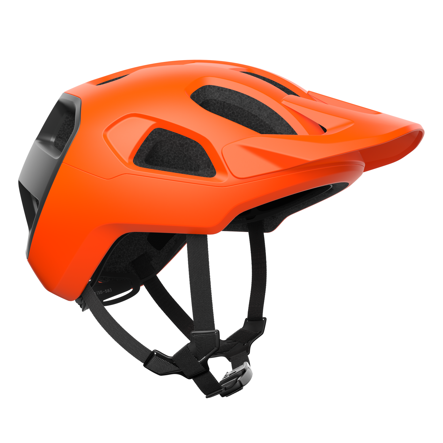 POC CULARIS Casco MTB Arancione/Nero Opaco