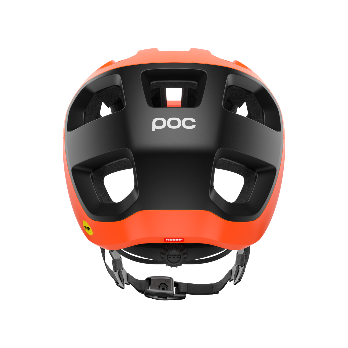 POC CULARIS Casco MTB Arancione/Nero Opaco