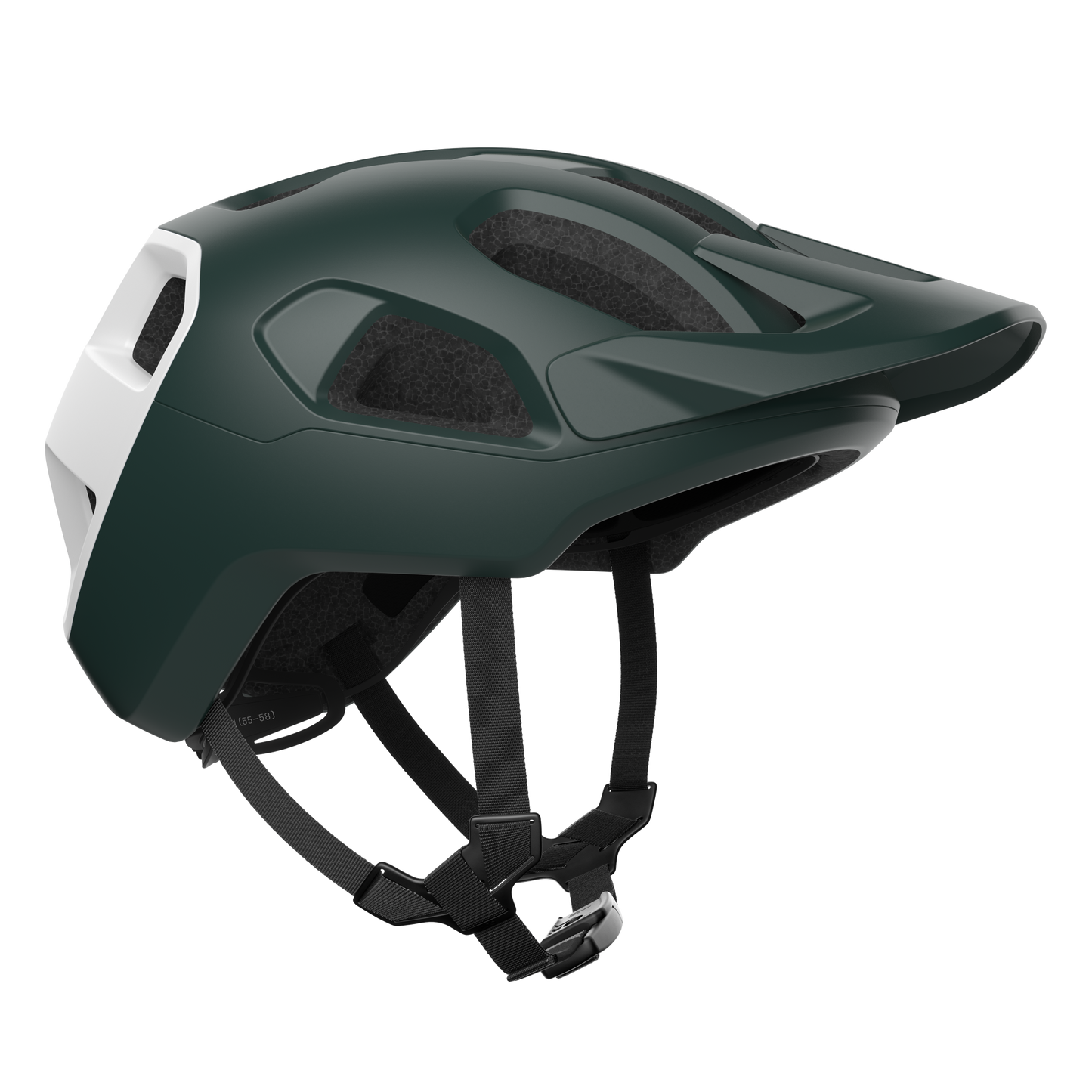 POC CULARIS Casco MTB Verde/Bianco Opaco