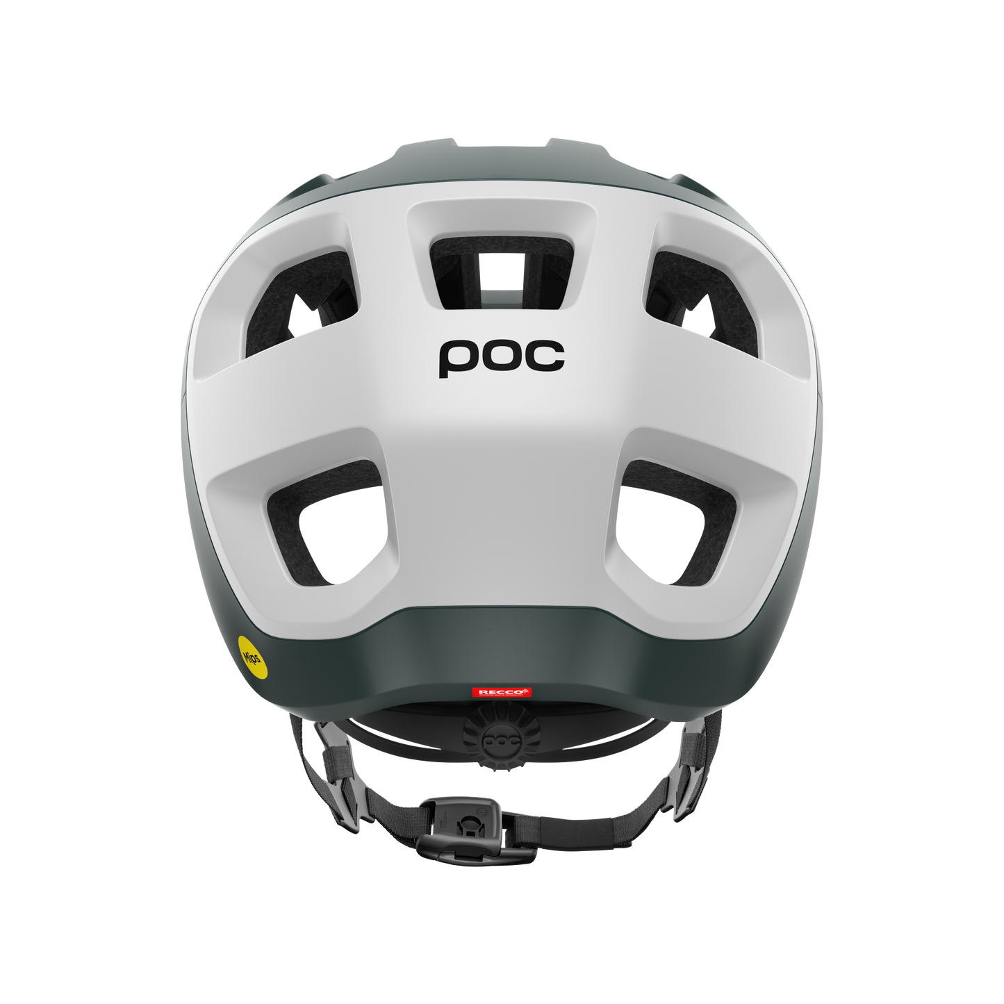 POC CULARIS Casco MTB Verde/Bianco Opaco