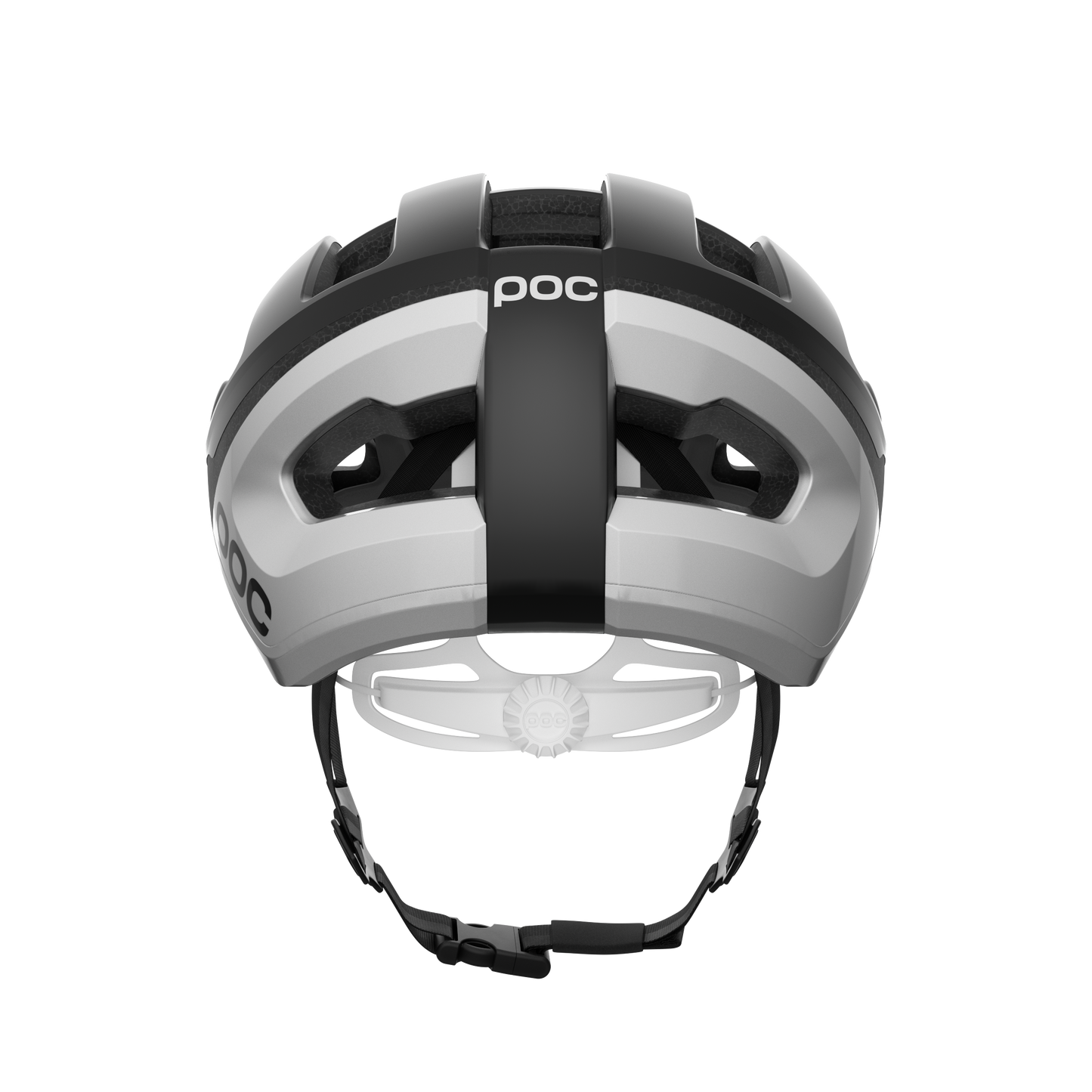 POC OMNE LITE Casco da strada nero opaco/bianco