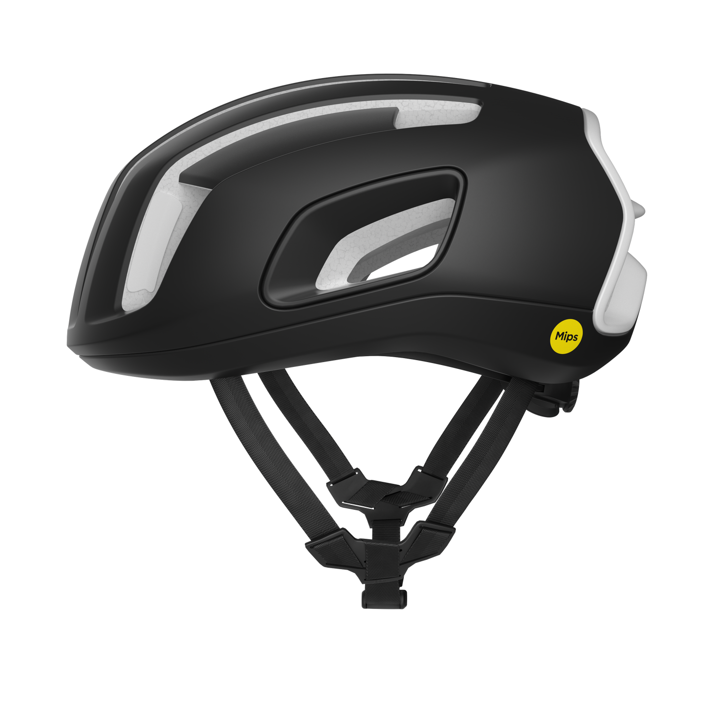 POC CYTAL MIPS Casco da strada Nero Opaco/Bianco Opaco