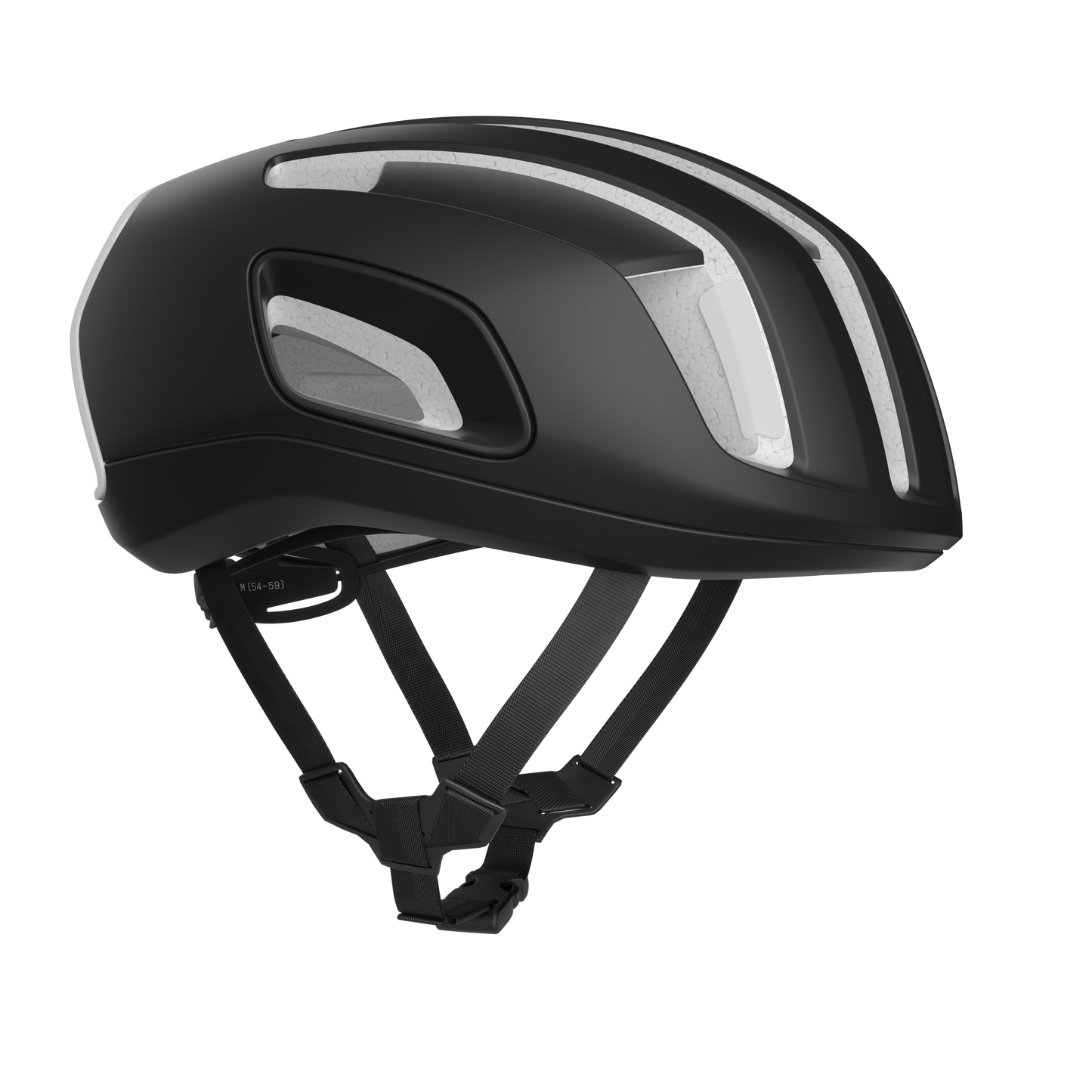 POC CYTAL MIPS Casco da strada Nero Opaco/Bianco Opaco