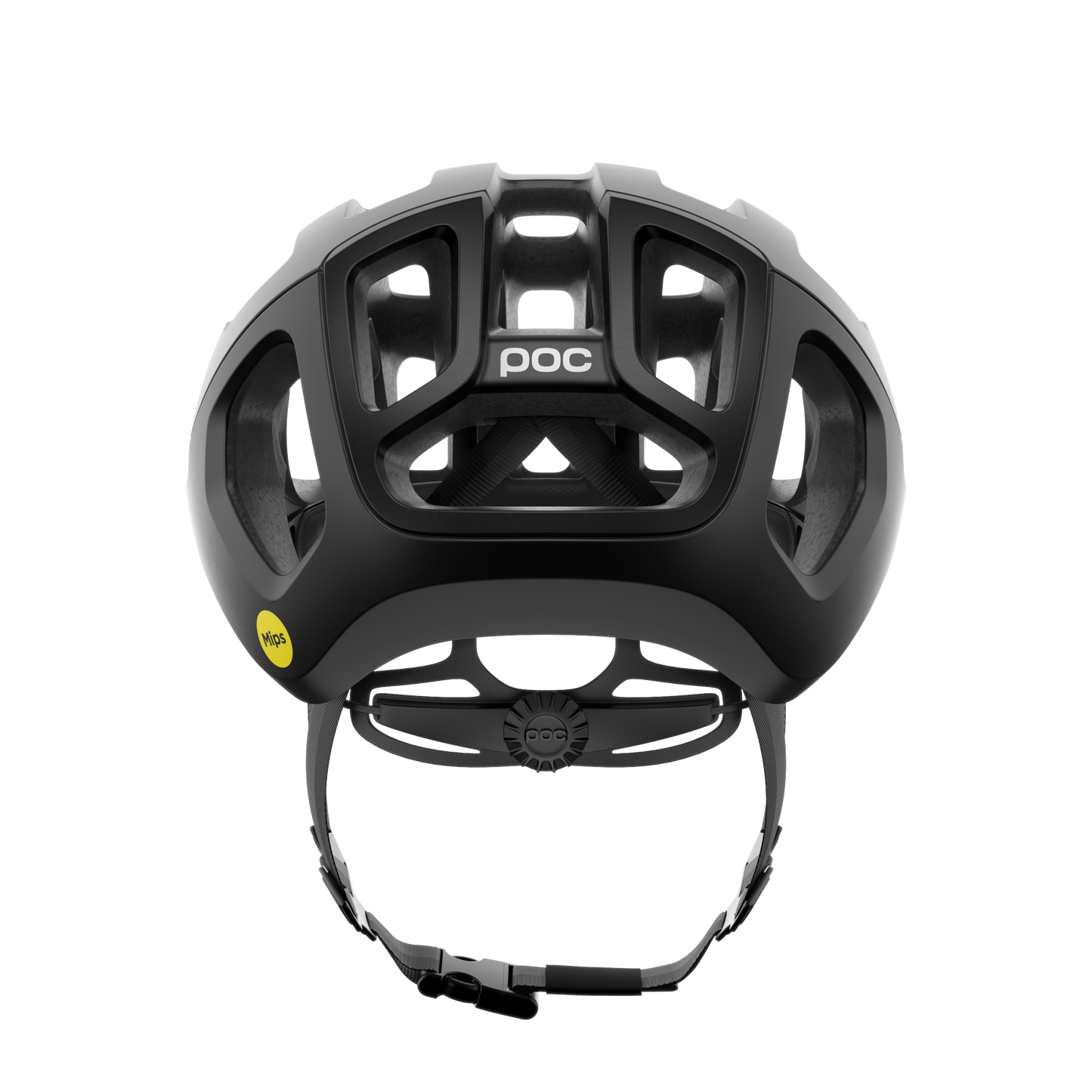 Casco da strada POC VENTRAL AIR MIPS Nero opaco