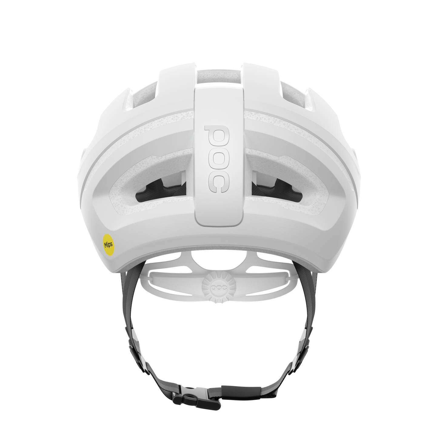 POC OMNE AIR RESISTANCE MIPS Casco Strada/Gravel Bianco Opaco