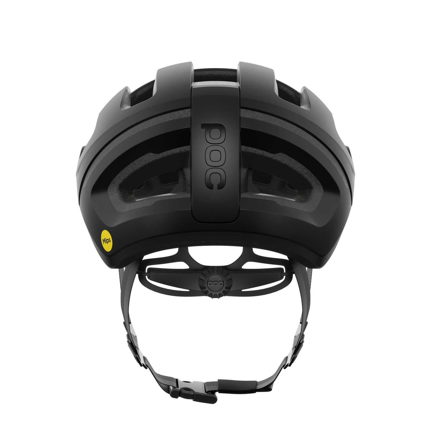 POC OMNE AIR RESISTANCE MIPS Casco Strada/Ghiaia Nero Opaco