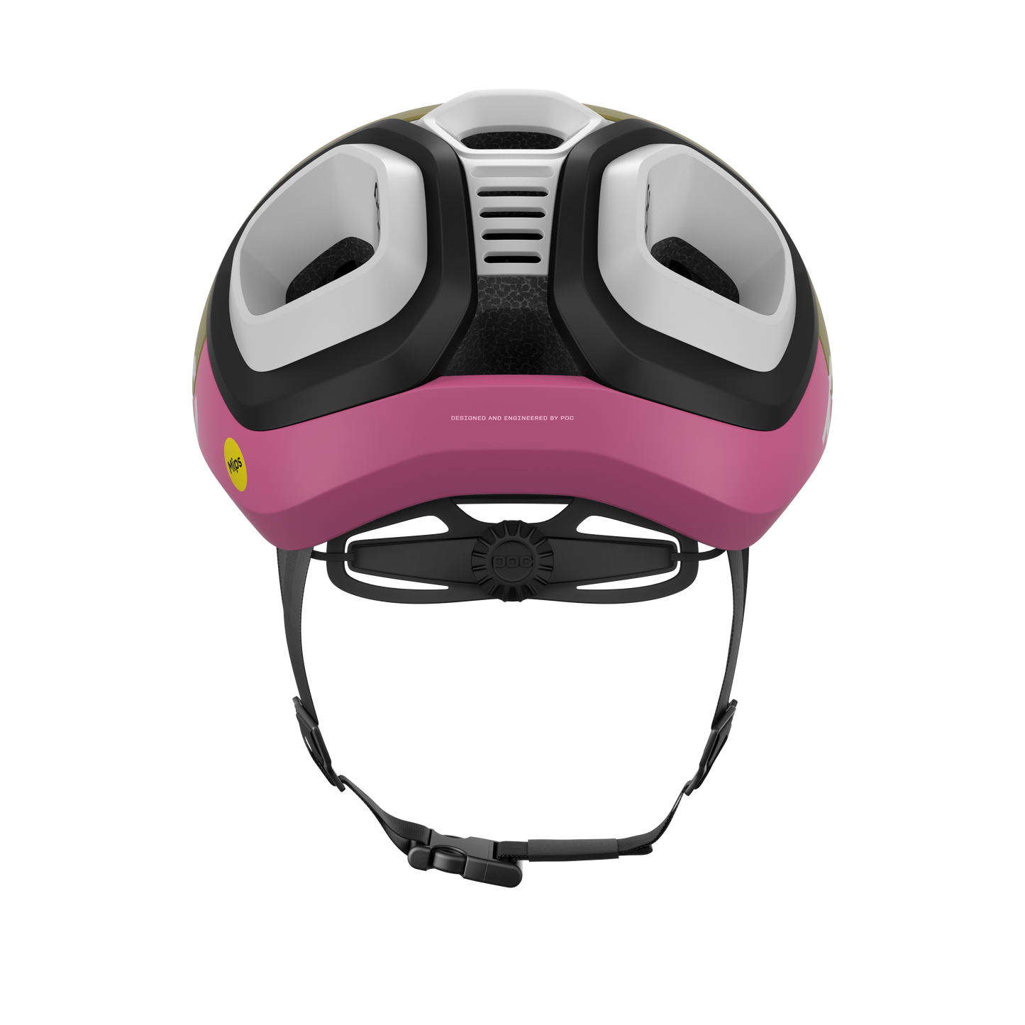 POC AMIDAL Casco da strada Khaki/Rosa opaco