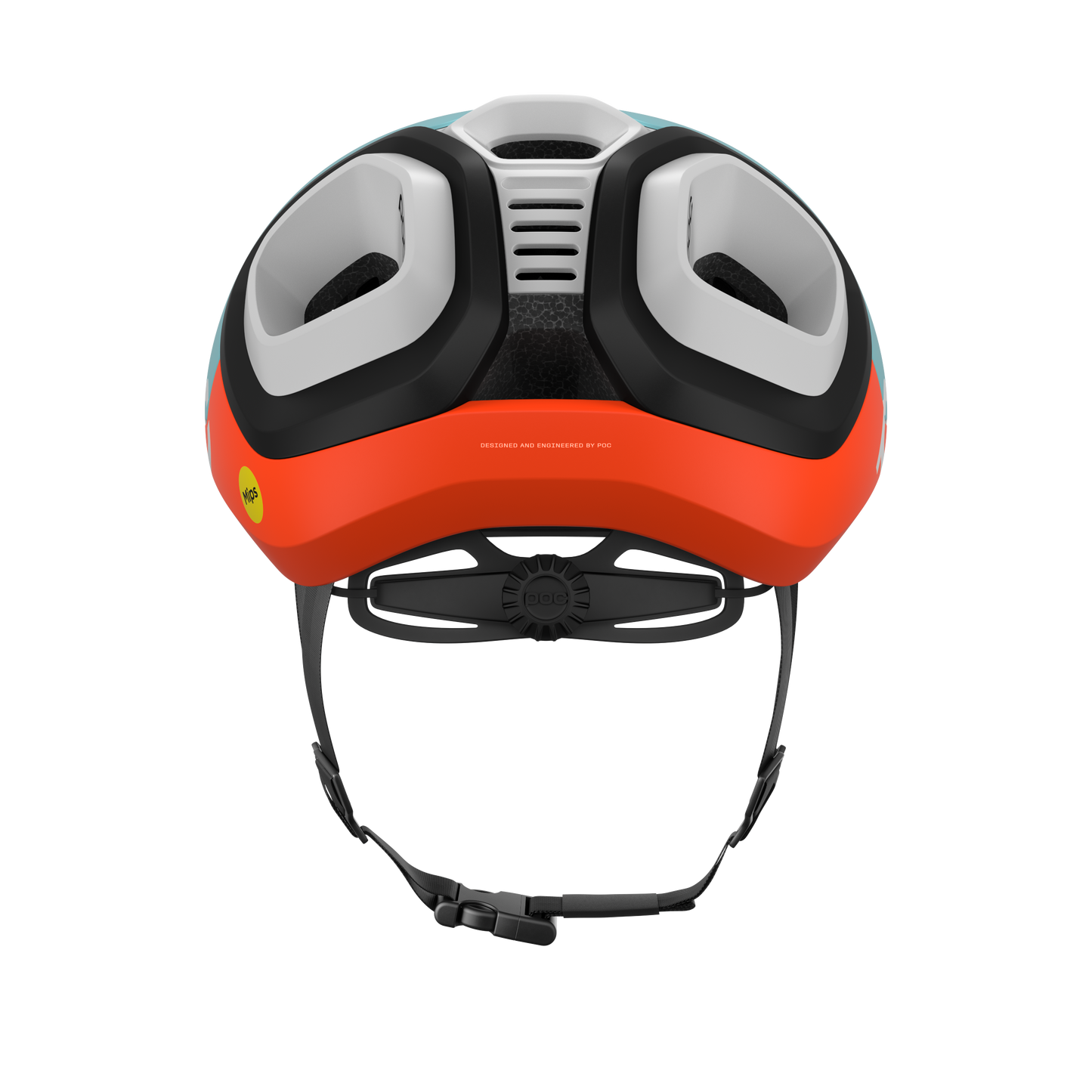 POC AMIDAL Casco da strada Blu/Arancione Opaco