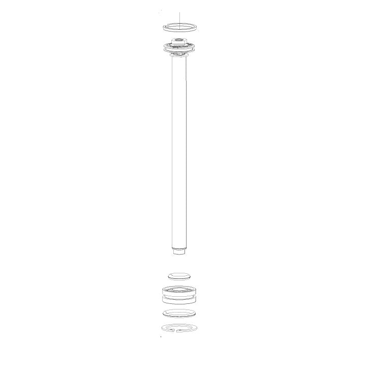 Cartuccia di ritorno ROCKSHOX per forcella REVELATION 26"/27.5"/29" #11.4018.025.003