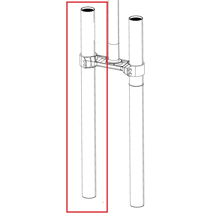 Pistoncino dritto per forcella ROCKSHOX BOXXER D1 (2024+)