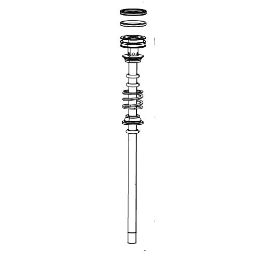 Kit Air Shaft DEBONAIR+ ROCKSHOX 100 mm-29" per SID 35 D1 #11.4018.111.037