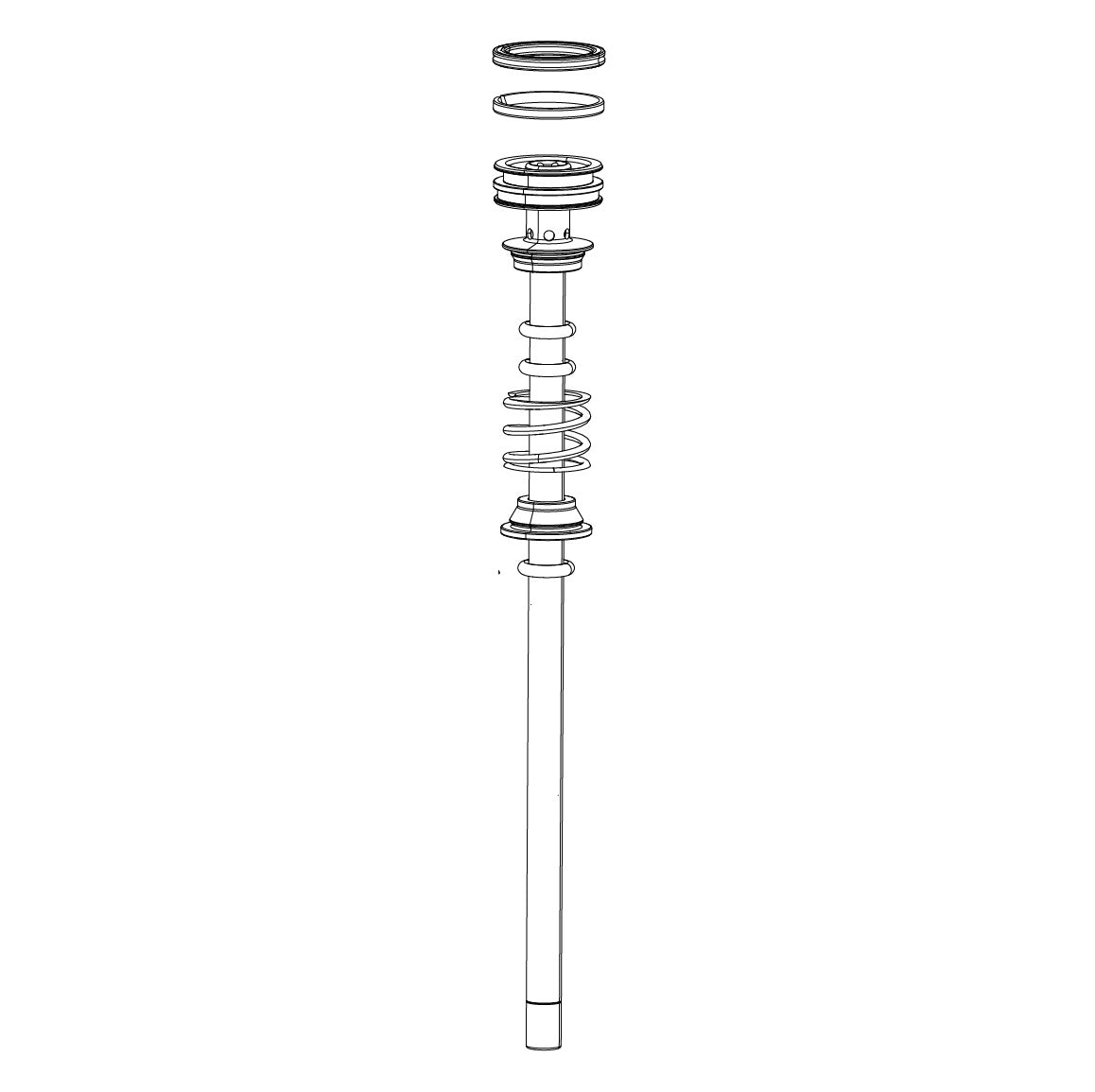 Kit pistoni Debonair ROCKSHOX 120mm-29 - SID 35MM D1+ (2024+)
