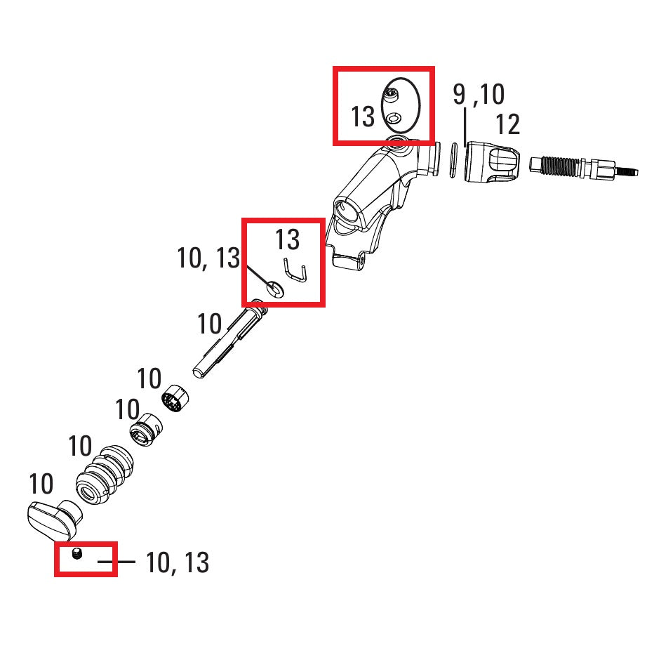 Kit di manutenzione remota ROCKSHOX SID/REVELATION XLOC