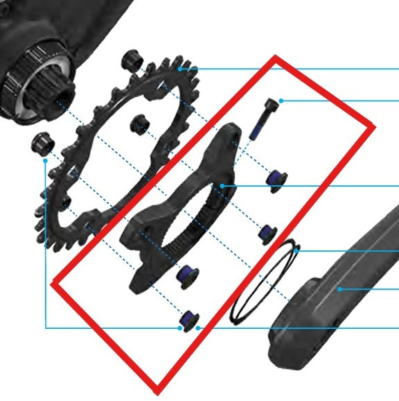 Stella SRAM per Mahle 107 BCD