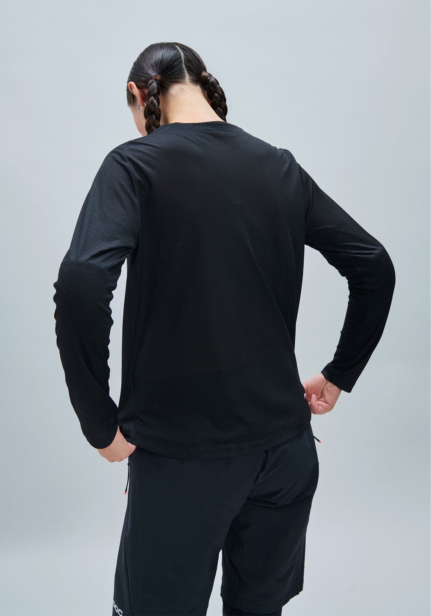 Maglia a maniche lunghe POC MOTION AIR Donna Nero