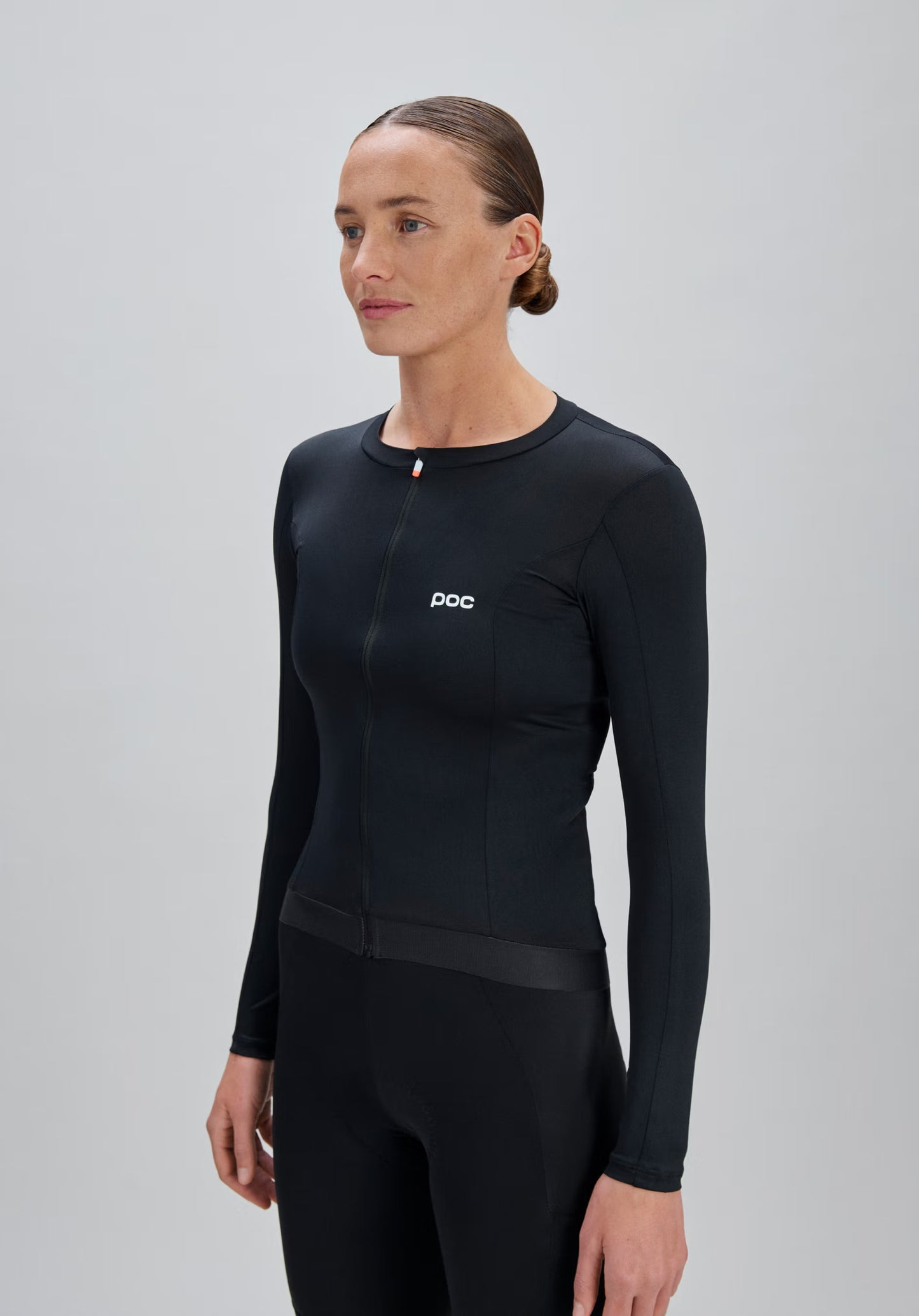 Maglia a maniche lunghe POC CADENCE Donna Nero