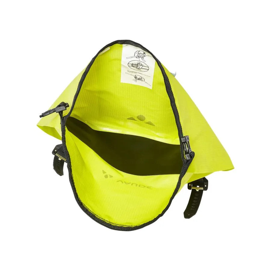 VAUDE AQUA BOX LIGHT 4 L Borsa da manubrio Giallo