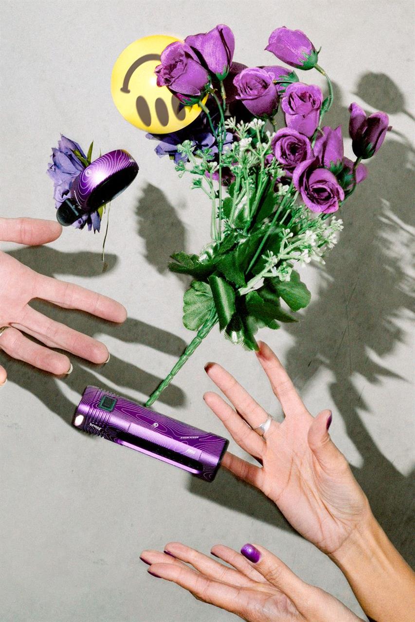 KNOG BLINDER PRO 900 Luce anteriore viola - Edizione limitata