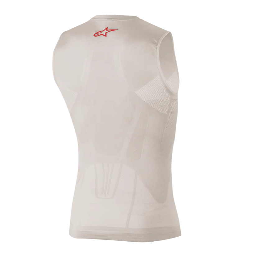 ALPINESTARS TECH TANK SUMMER Intimo senza maniche Grigio/Rosso