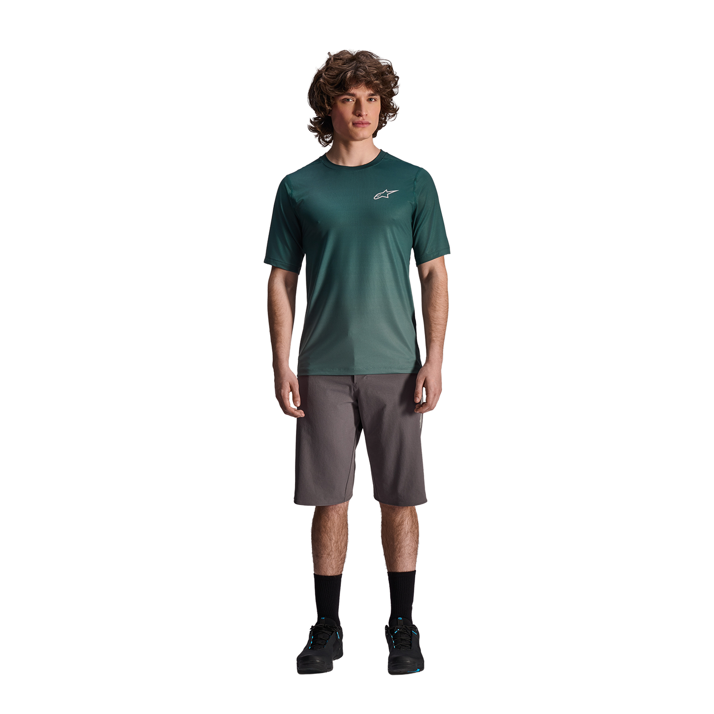 ALPINESTARS A-DURA RISE Maglia a maniche corte verde