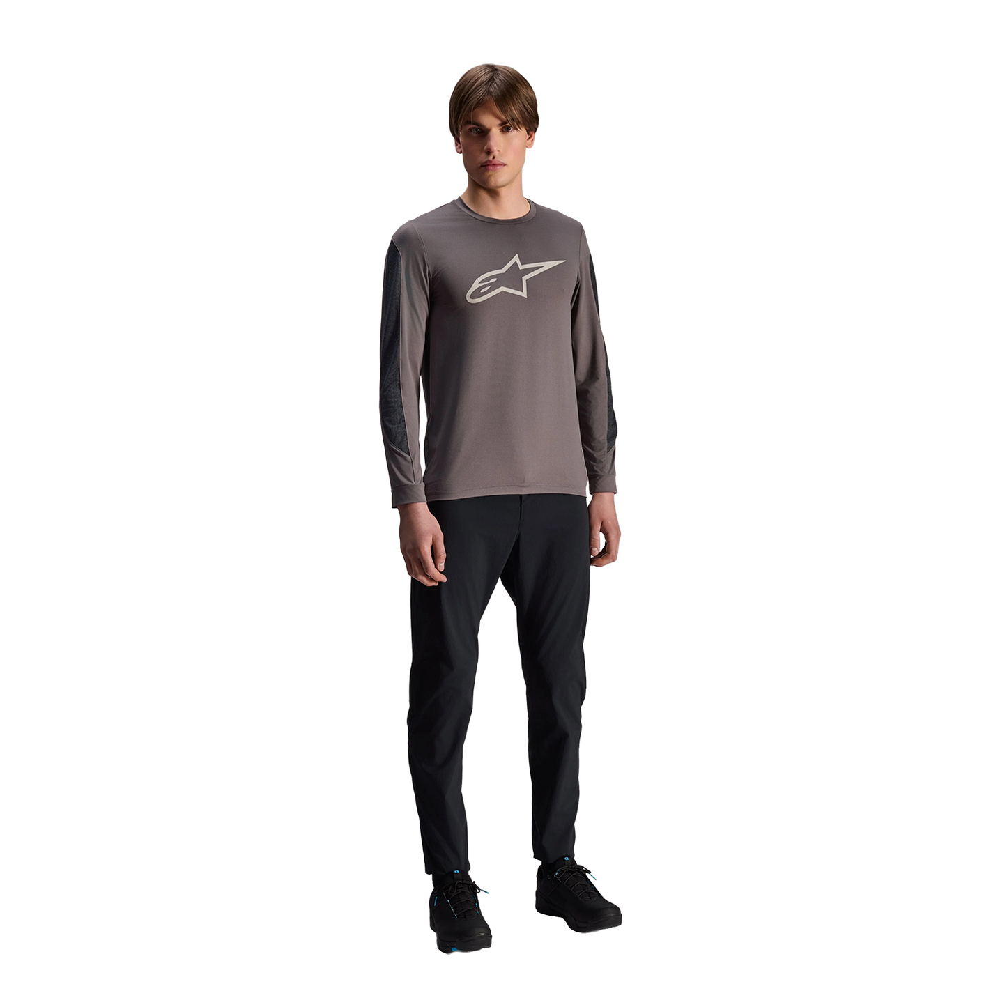 ALPINESTARS Maglia a maniche lunghe A-DURA INSET ASTAR Grigio