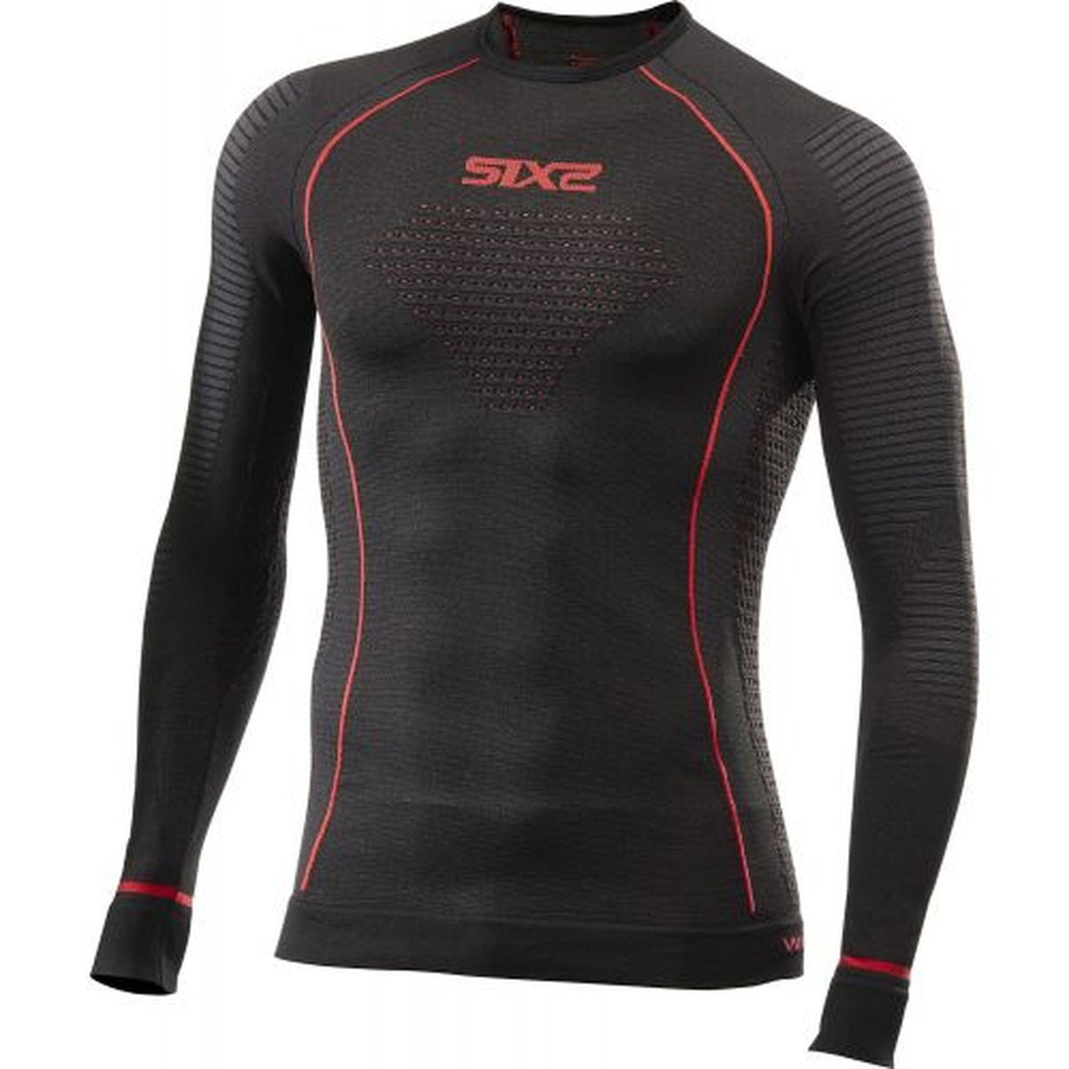 Intimo SIXS TS2W CU Maniche Lunghe Nero Carbon